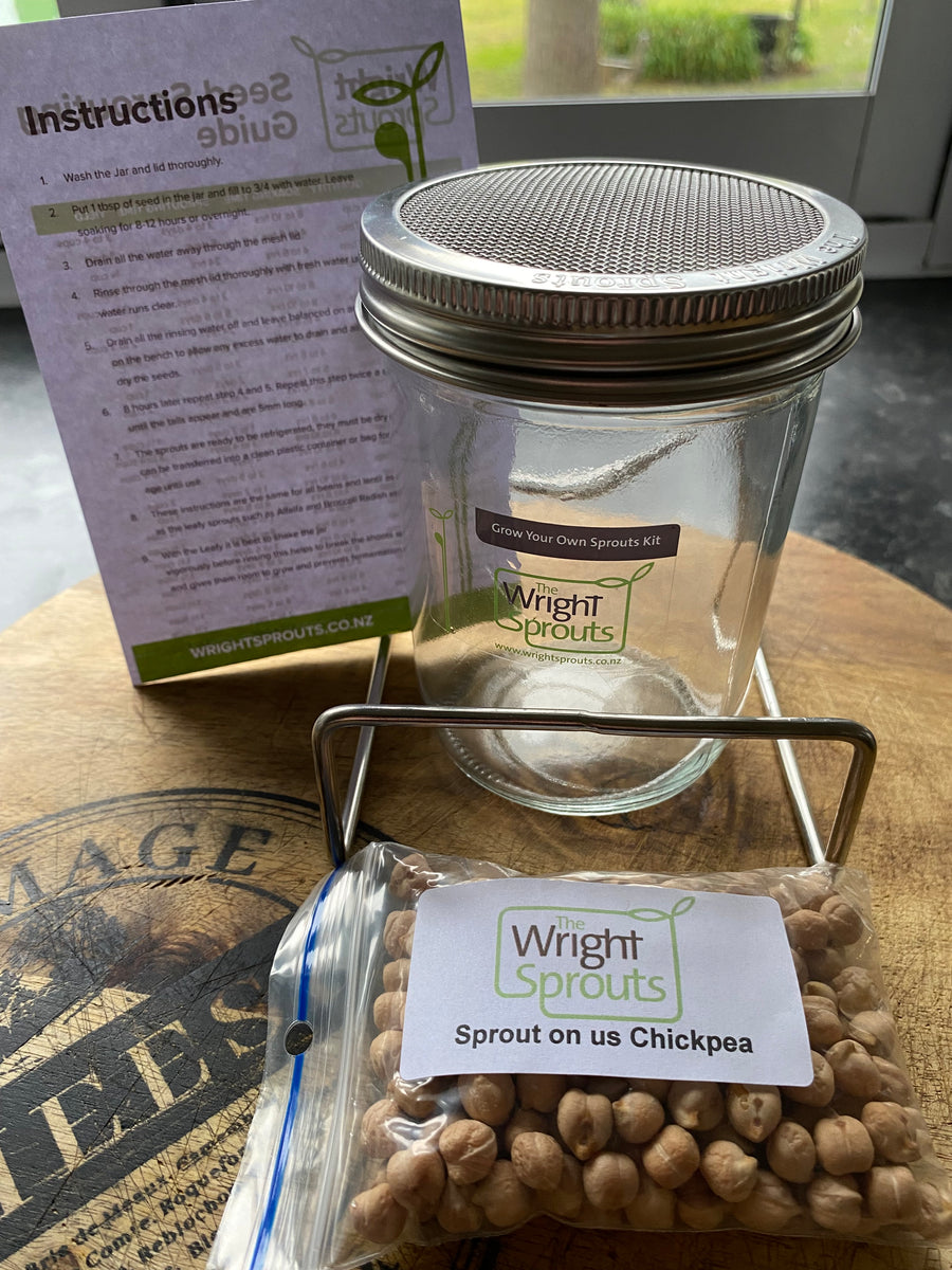 Grow Your Own Sprout Kit - Small Jar