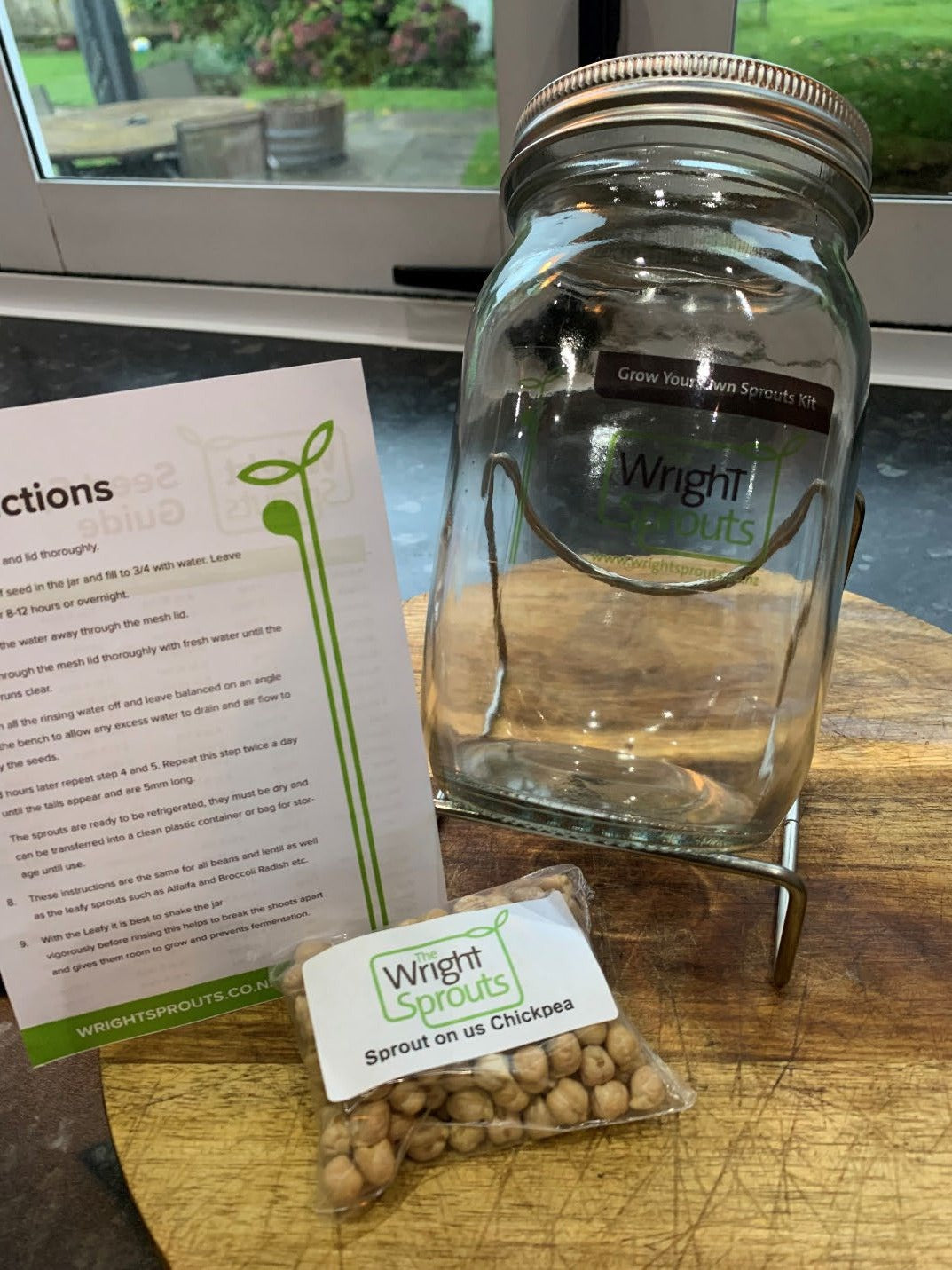 Grow Your Own Sprout Kit - Large Jar